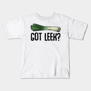 Leek Vegan Kids T-Shirt